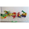 Image 1 : Assorted Toy Cars and robie bank robot