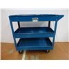 Image 1 : Blue 3 tiered Trolley