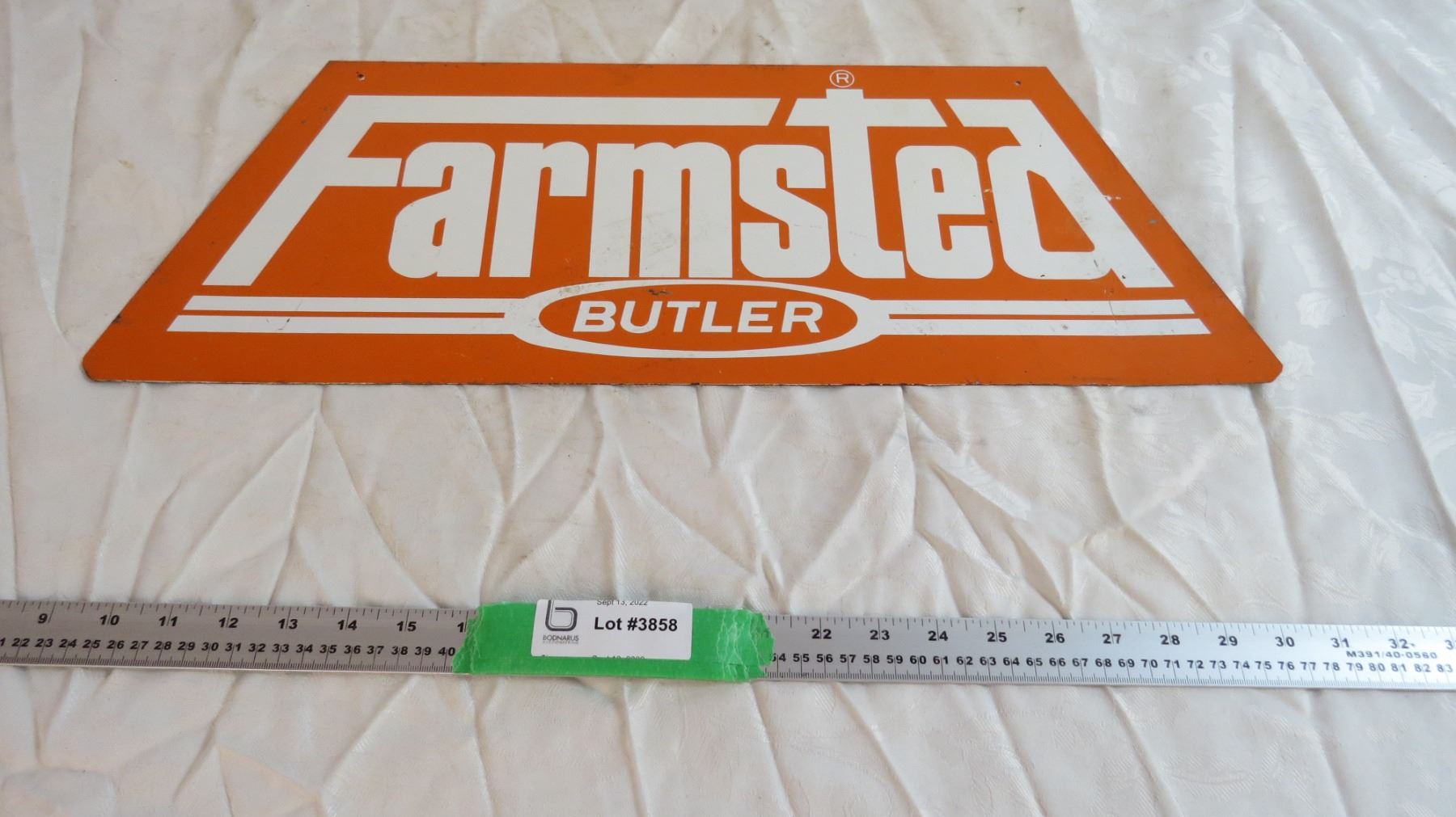 Farmstead Butler Metal Sign