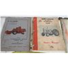 Image 2 : Vintage Massey-Harris Tractor Manuals