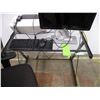 Image 3 : *Glass top desk with 22" monitor, HP printer, keyboard, ouse, office chair