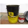 Image 2 : *John Deere pail, funnel, horse shoes, misc