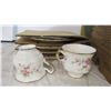 Image 3 : Assorted Victoriana Rose Paragon Cups and plate set