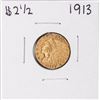 1913 $2 1/2 Indian Head Quarter Eagle Gold Coin