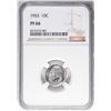 1953 Proof Roosevelt Dime Coin NGC PF66