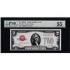1928A $2 Legal Tender Note Fr.1502 PMG About Uncirculated 55