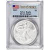 Image 1 : 2012 $1 American Silver Eagle Coin PCGS MS69 First Strike