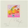 Image 2 : Peter Max "Rainbow With Clouds" Limited Edition Lithograph On Paper