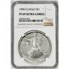 Image 1 : 1990-S $1 Proof American Silver Eagle Coin NGC PF69 Ultra Cameo