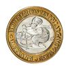 Image 1 : .999 Silver Harrah's Lake Tahoe, Nevada $10 Casino Limited Edition Gaming Token