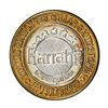 Image 2 : .999 Silver Harrah's Lake Tahoe, Nevada $10 Casino Limited Edition Gaming Token