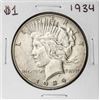 Image 1 : 1934 $1 Peace Silver Dollar Coin