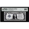 Image 1 : 1928B $1 Funnyback Silver Certificate Note Fr.1602 PMG Gem Uncirculated 66EPQ