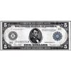 Image 1 : 1914 $5 Federal Reserve Note Philadelphia