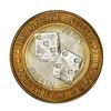 Image 1 : .999 Fine Silver Gold Coast Las Vegas $10 Casino Limited Edition Gaming Token