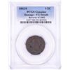 Image 1 : 1802/0 Reverse of 1802 Draped Bust Half Cent Coin PCGS VG Detail