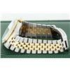 Image 5 : Rolex Men's Two Tone Mother of Pearl Diamond Pyramid Datejust Wristwatch