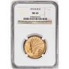 Image 1 : 1910-D $10 Indian Head Eagle Gold Coin NGC MS63