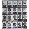 Image 5 : 1986-2021 $1 American Silver Eagle (49) Coin Box Set NGC MS69
