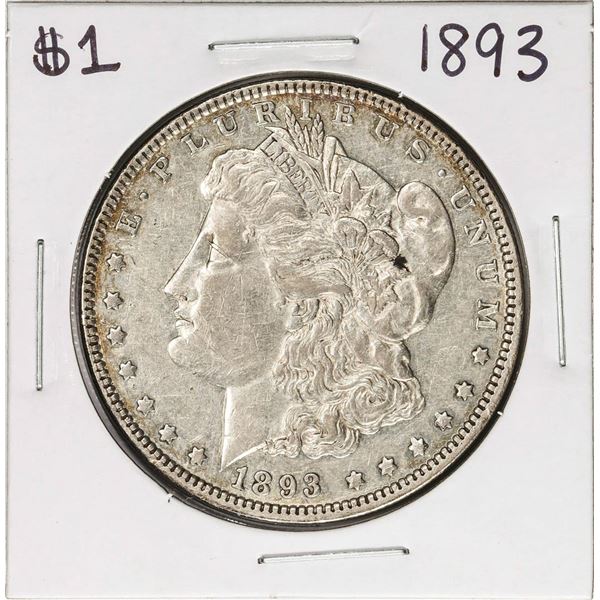 1893 $1 Morgan Silver Dollar Coin