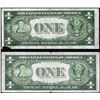 Image 2 : Lot of (2) 1935A $1 North Africa WWII Emergency Issue Silver Certificate Notes
