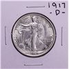 Image 1 : 1917-D Walking Liberty Half Dollar Coin