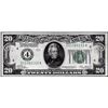Image 1 : 1928 $20 Federal Reserve Note Cleveland