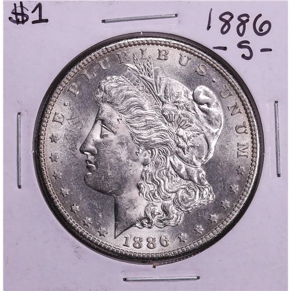 1886-S $1 Morgan Silver Dollar Coin