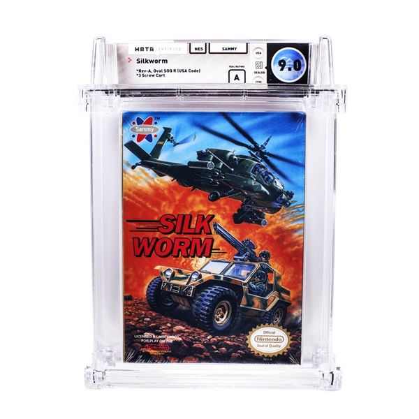 Silkworm NES Nintendo Sealed Video Game WATA 9.0/A