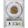 Image 2 : 1873 Closed 3 $5 Liberty Head Half Eagle Gold Coin PCGS AU50