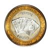 Image 1 : .999 Silver Gold Coast Las Vegas, Nevada $10 Casino Limited Edition Gaming Token