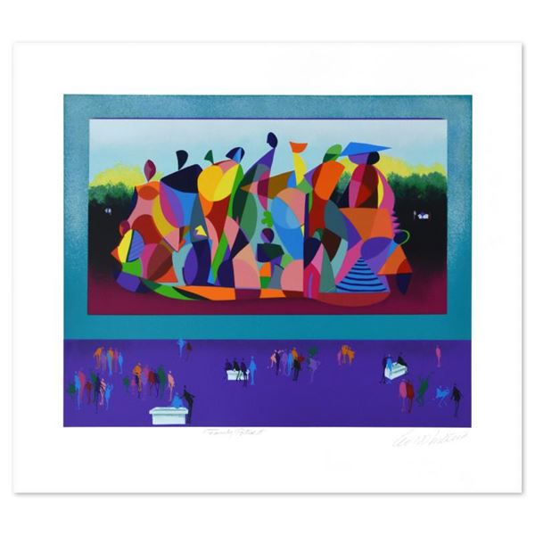 Leo Posillico "Family Portrait" Limited Edition Serigraph On Paper