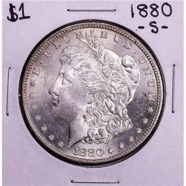 1880-S $1 Morgan Silver Dollar Coin