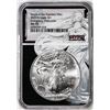 Image 1 : 2020(S) $1 American Silver Eagle Coin NGC MS70 San Francisco Emergency Production