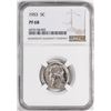 Image 1 : 1953 Proof Jefferson Nickel Coin NGC PF68
