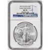 Image 1 : 2015 $1 American Silver Eagle Coin NGC MS70 Early Releases