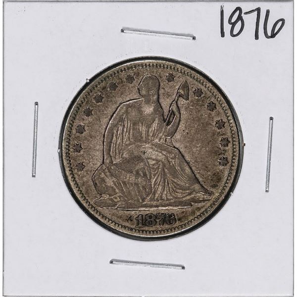 1876 Seated Liberty Half Dollar Coin