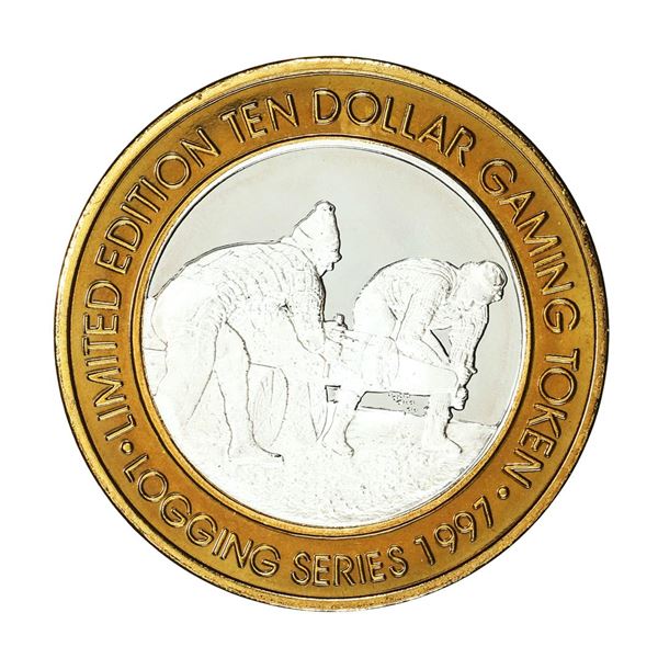 .999 Silver Lake of the Torches Casino $10 Casino Limited Edition Gaming Token