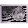 Image 2 : 1993 $1 American Silver Eagle Coin & 2oz Silver Bar Set