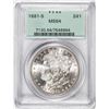 Image 1 : 1881-S $1 Morgan Silver Dollar Coin PCGS MS64 Old Green Holder