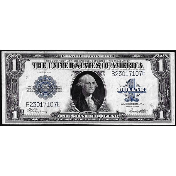 1923 $1 Silver Certificate Note