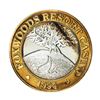 Image 1 : .999 Fine Silver Foxwoods Resort and Casino $10 Casino Limited Edition Gaming Token