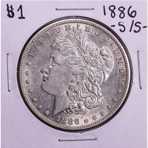 1886-S/S $1 Morgan Silver Dollar Coin