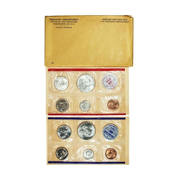 1961 P & D United States Uncirculated Mint Set