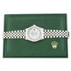 Image 4 : Rolex Men's Stainless Silver Diamond Datejust Wristwatch