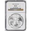 Image 1 : 1996 $1 American Silver Eagle Coin NGC MS69