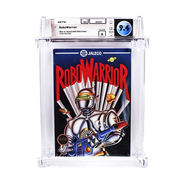 Robo Warrior NES Nintendo Sealed Video Game WATA 9.4/A