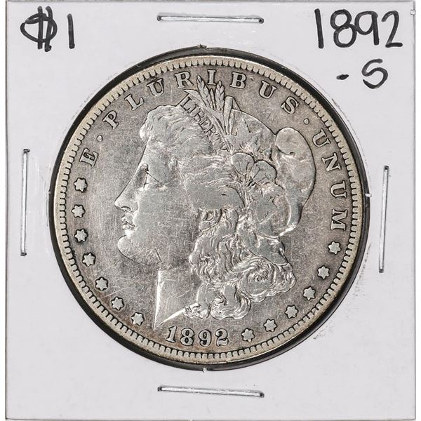 1892-S $1 Morgan Silver Dollar Coin