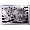 Image 2 : 1993 $1 American Silver Eagle Coin & 2oz Silver Bar Set