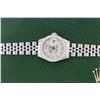 Image 5 : Rolex Ladies Stainless Steel Silver Diamond Datejust Wristwatch